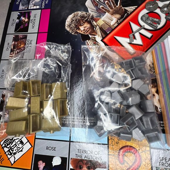 Monopoly Doctor Who 50th Anniversary Collector’s Edition Open Box Original Pac.. - Picture 13 of 16